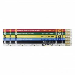 Film & TV Harry Potter Hogwarts Pencils - Set Of 6