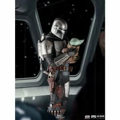 Star Wars The Mandalorian And Grogu 1:10 Scale Statue