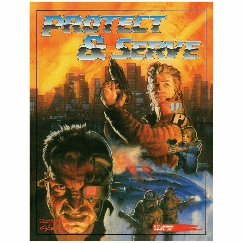 Cyberpunk Protect & Serve Tabletop