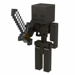 Minecraft Wither Skeleton With Build-A-Portal Figurine