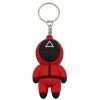 Squid Game Keychain: Triangle Guard