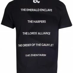 Geek-Aboo Dungeons & Dragons - Factions Men's T-Shirt Tabletop