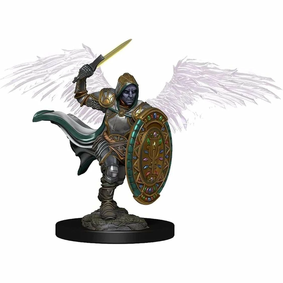 Dungeons & Dragons: Icons Of The Realms - Aasimar Male Paladin Miniature