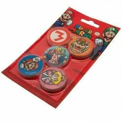 Super Mario Eraser Set