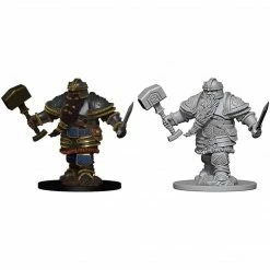 Dungeons & Dragons: Icons Of The Realms - Dwarf Male Fighter Miniature Tabletop