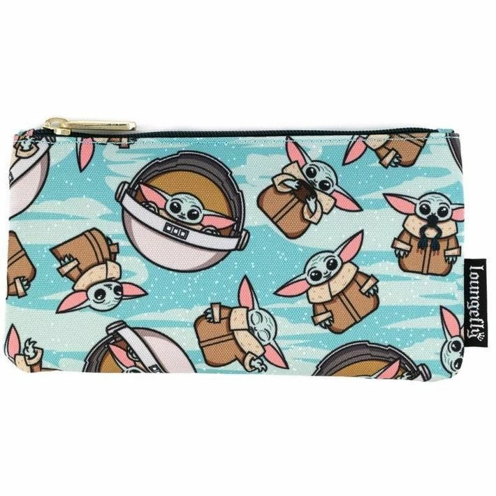 The Mandalorian Loungefly Star Wars The Child All Over Pattern Pouch