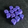 Chessex Tabletop Silver Tetra Speckled D6 Set