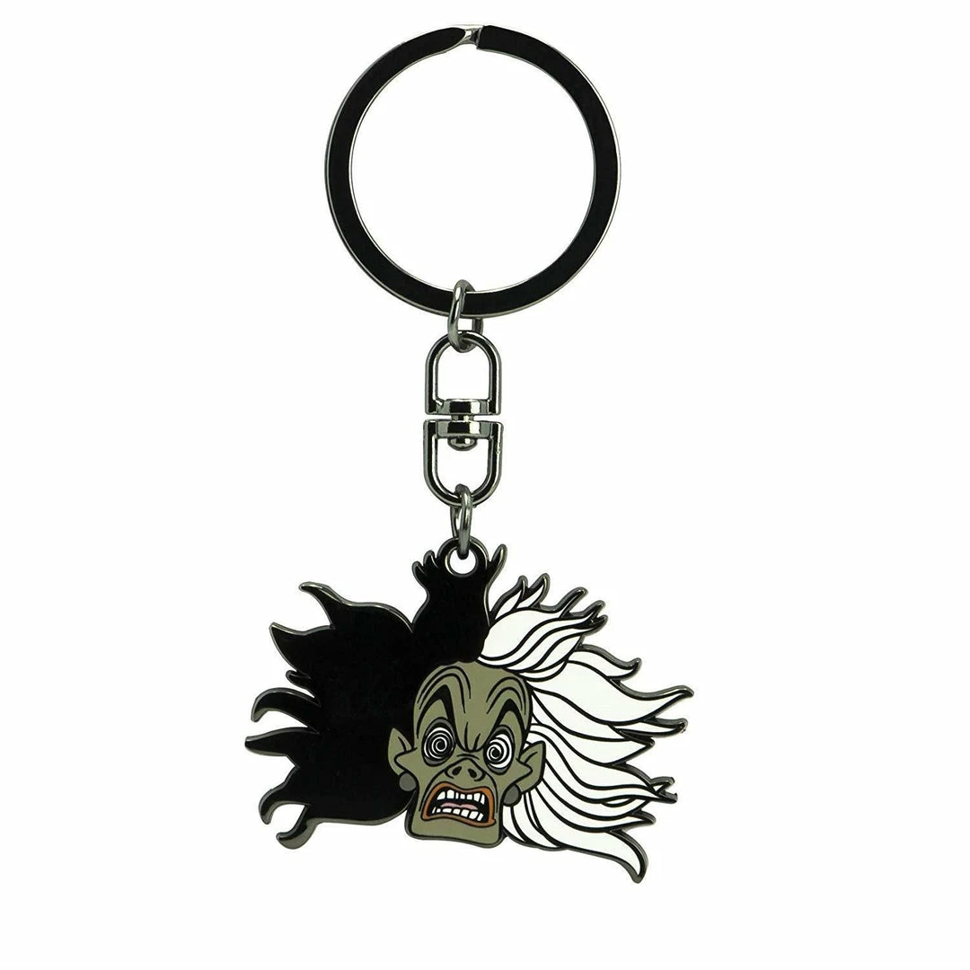 101 Dalmatians - Cruella De Vil Metal Keyring