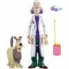 Back To The Future Toony Classics Doc Brown And Einstein 6" Action Figure Toys & Figures