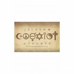 Geek-Aboo Coexist Maxi Poster 16 Home & Gifts