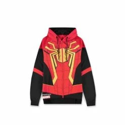 Marvel Film & TV Spider-Man - Men's Tech Hoodie Red