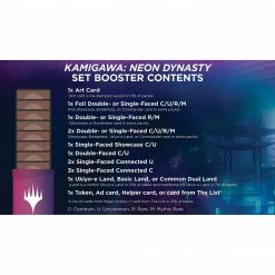 Magic: The Gathering MTG: Kamigawa - Neon Dynasty Set Booster X30 Tabletop