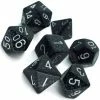 Chessex Speckled Poly 7 Set Ninja