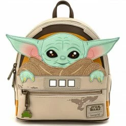 The Mandalorian Loungefly Star Wars The Child Cradle Mini Backpack