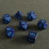 Chessex Tabletop Speckled Poly 7 Set Cobalt