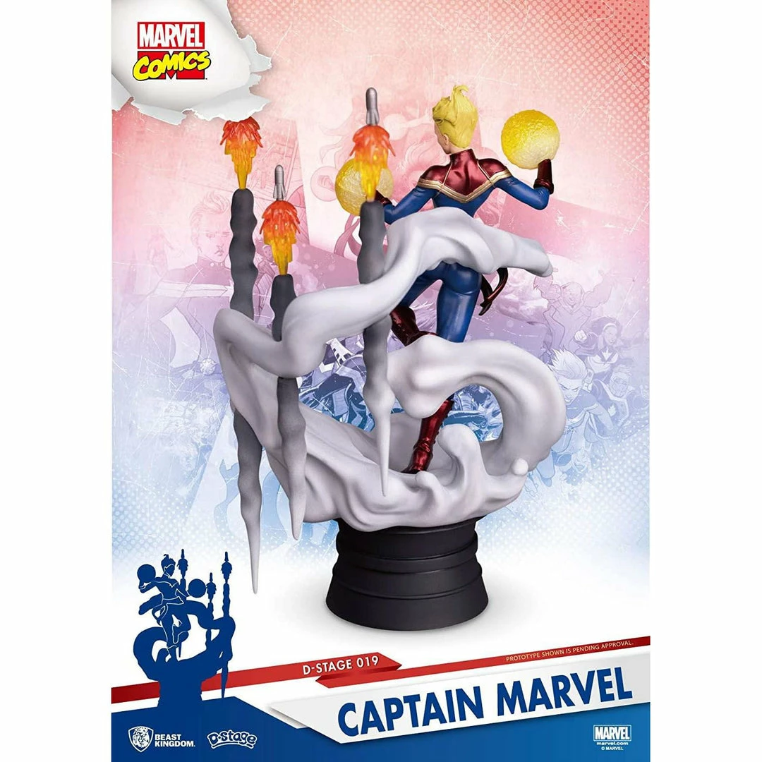 Captain Marvel D-Stage Diorama Statue