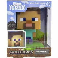 Gaming Minecraft Steve Icon Light PALADONE