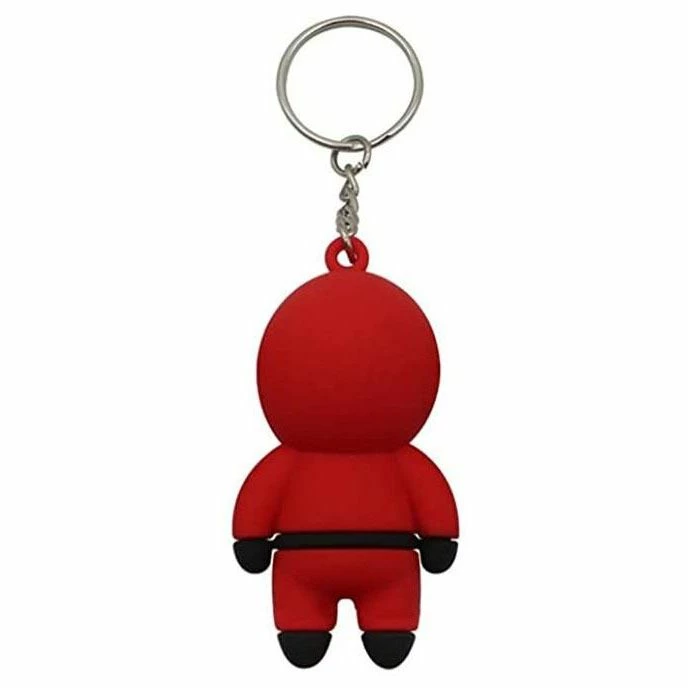 Film & TV Squid Game Keychain: Square Guard