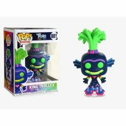 Toys & Figures POP! Movies: Trolls - World Tour King Trollex Figurine