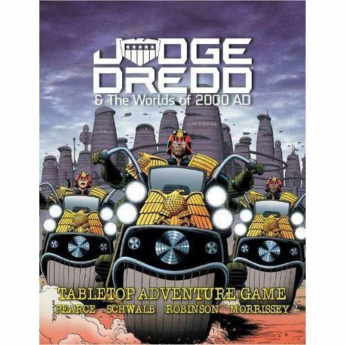 2000 AD Judge Dredd & The Worlds RPG Guides