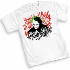 Batman Joker 'Ha-Ha-Ha' LG T-Shirt Film & TV