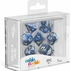 Oakie Doakie Dice Oakie Doakie - Gemdice Liquid Steel RPG Dice Set