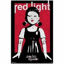 Film & TV Squid Game Red Light Maxi Poster