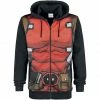 Marvel Film & TV Deadpool Mens Sublimation Zipper Hoodie