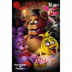 Five Nights At Freddy's Five Nights At Freddys Group Gaming