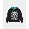 Assassin's Creed: Black Teddy Hood Face Logo Hoodie Gaming