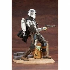 Star Wars- Kotobukiya The Mandalorian & The Child Grogu ArtFX Statue Standard