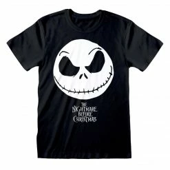 The Nightmare Before Christmas Jack Face T-Shirt