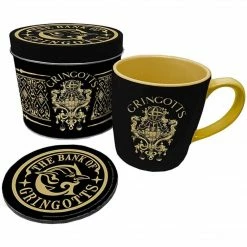 Film & TV Harry Potter Gringotts Mug And Coaster Gift Set