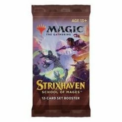 Tabletop Magic: The Gathering - Strixhaven School Of Mages Set Booster (x1)