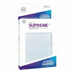 Ultimate Guard Supreme UX Sleeves: Standard Size Matte Frosted (80) Tabletop
