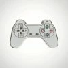 Gaming Playstation 1 Dualshock Pin Badge