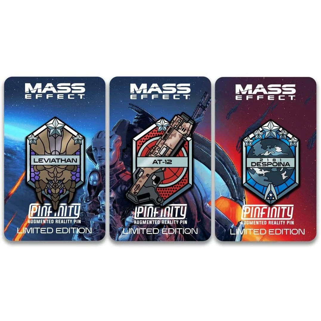 Pinfinity AR Pin: Mass Effect 3 Pin Limited Edition Set Gaming