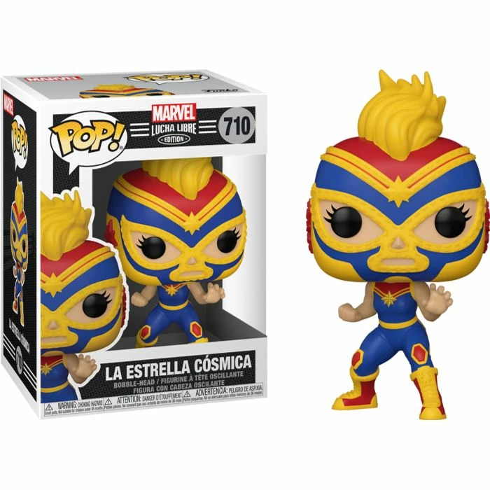 POP! Marvel: Lucha Libre - Captain Marvel