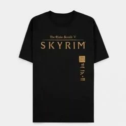 The Elder Scrolls TES: Skyrim - Metallic 10 Years T-Shirt