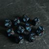 Chessex Tabletop Speckled D10 Blue Stars Set