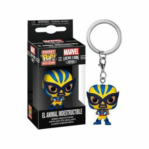 Marvel: Lucha Libre POP Keychain: Marvel Lucha Libre - Wolverine
