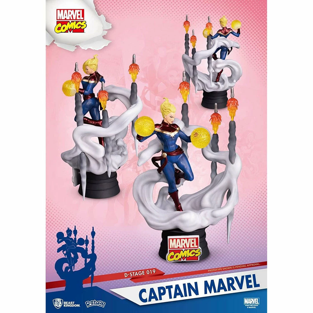 Captain Marvel D-Stage Diorama Statue