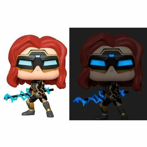 Film & TV POP! Games: Avengers - Black Widow Stark Tech Suit CHASE