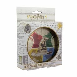 Film & TV Harry Potter Sorting Hat Heat Change Coasters