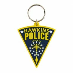 Stranger Things Film & TV HAWKINS POLICE KEYRING