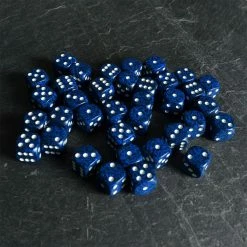 Chessex Speckled D6 Set Of 36 Stealth