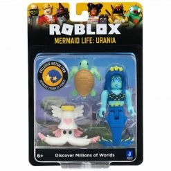 Roblox Gaming Action Figures Mermaid Life: Urania Figurine Set