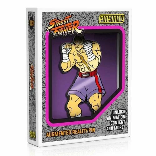 Street Fighter Pinfinity Pin - Sagat