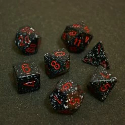 Chessex Speckled Poly 7 Set Space