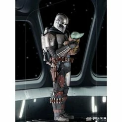 Star Wars The Mandalorian And Grogu 1:10 Scale Statue